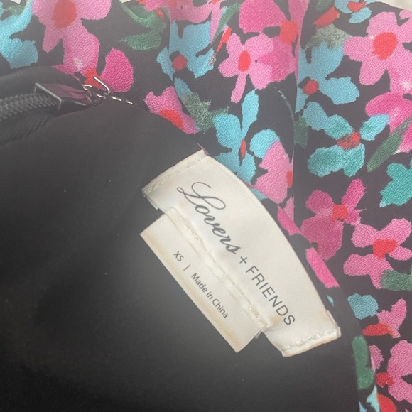 Lovers and Friends Meyer Mini Dress in Mixed Floral size xs - Picture 8 of 8